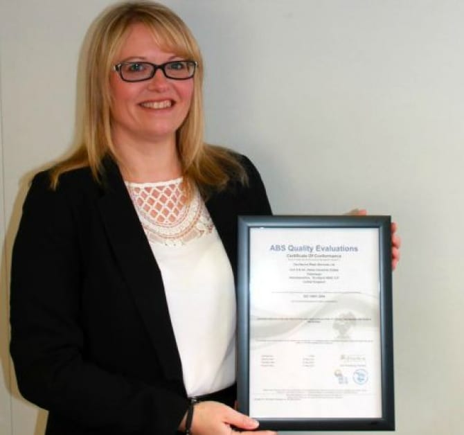 DBS secures ISO 14001 certification
